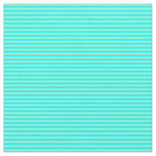 Cyan & Aquamarine Lines Fabric