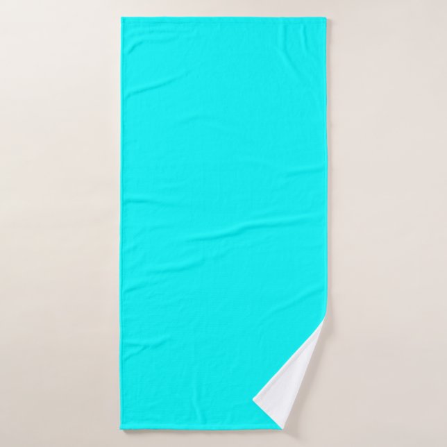 Cyan Bath Towel (Bath Towel)