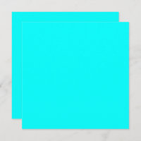 Cyan Blue Green Turquoise Solid Colour