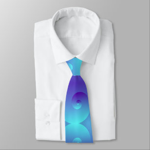 Cyan blue purple spiral swirl pattern background tie