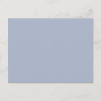 cyan-bluish grey/cobalt bluish grey (solid colour) postcard