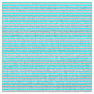 Cyan & Light Pink Coloured Stripes Fabric