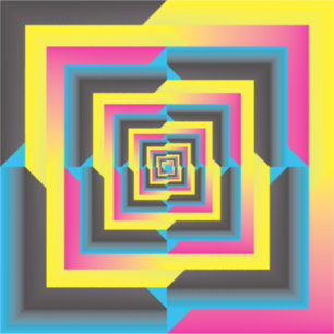 cyan magenta yellow black gradient swatches