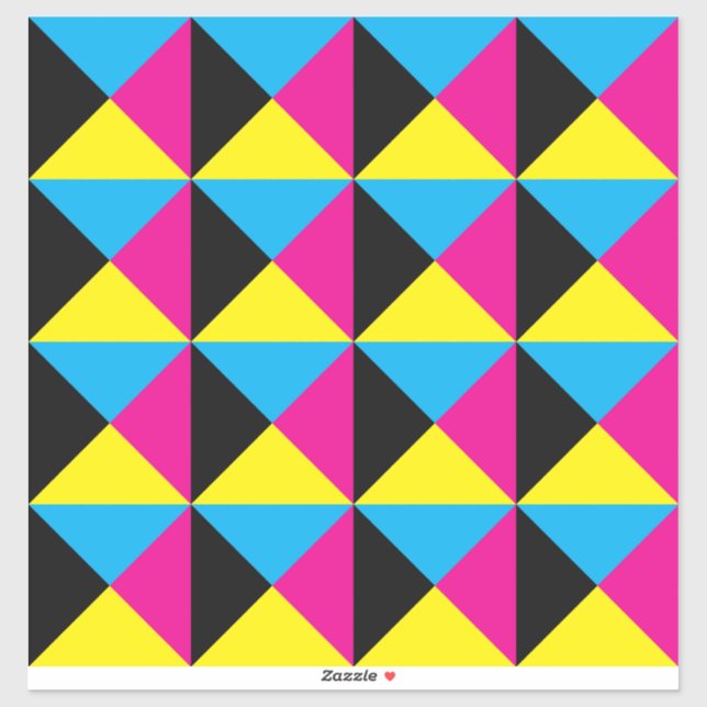 cyan magenta yellow black triangle game (Sheet)
