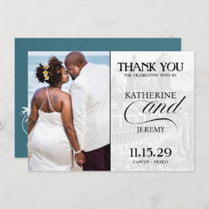 Cyan Mexico Passport Thank You Card