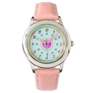 Cyan Pink Watch