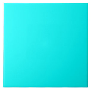 Cyan solid color, blue-green, tile