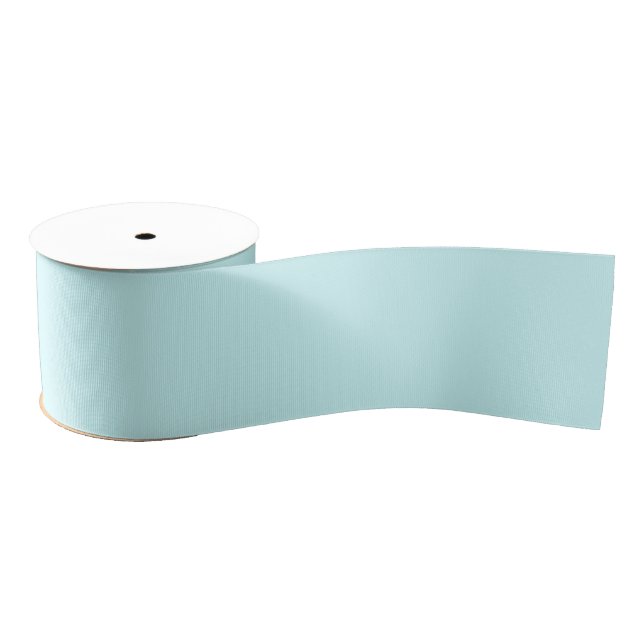 Cyan Solid Colour Grosgrain Ribbon (Spool)