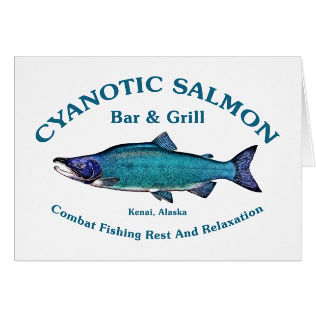 Cyanotic Salmon Bar & Grill (Front Horizontal)