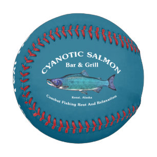 Cyanotic Salmon Bar & Grill Baseball