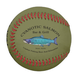 Cyanotic Salmon Bar & Grill Baseball
