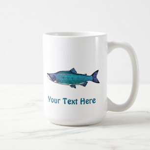 Cyanotic Salmon Coffee Mug