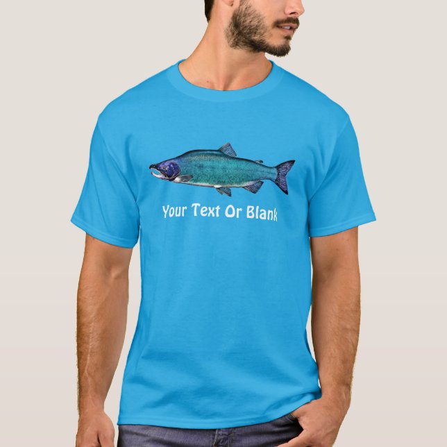 Cyanotic Salmon T-Shirt (Front)