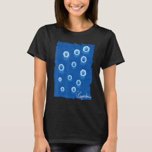 Cyaunography Screws Nuts Fashion Women Men Blue T-Shirt