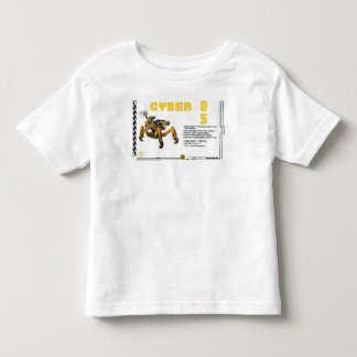 Cyber 05 Mecha Robot Design Toddler T-Shirt
