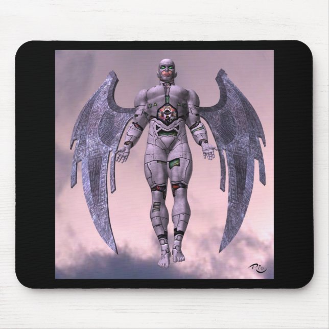 Cyber-Angel Mousepad (Front)