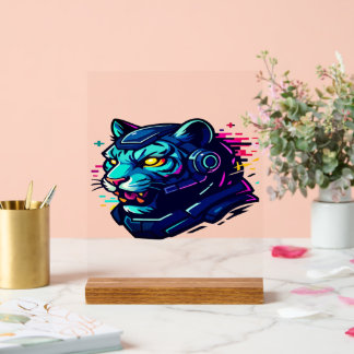 Cyber Animals – Futuristic Creatures of the Digita Acrylic Sign