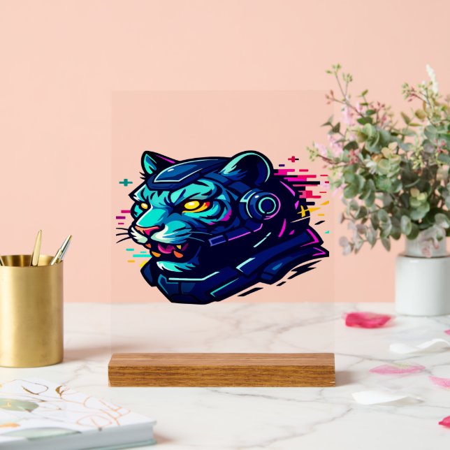 Cyber Animals – Futuristic Creatures of the Digita Acrylic Sign (Wedding)