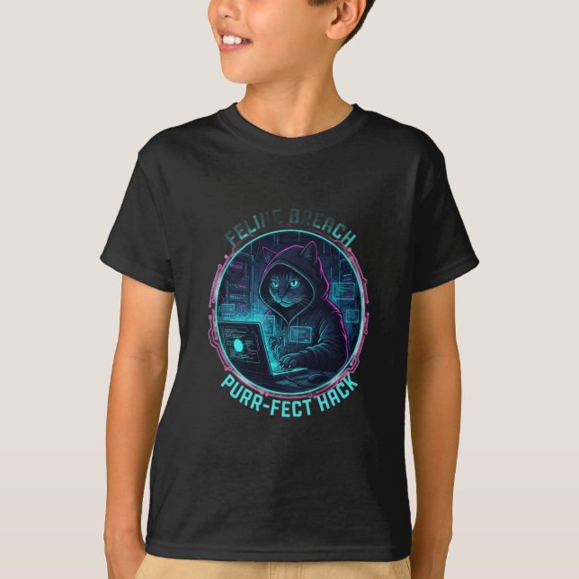 Cyber Anonymous Style Hacker Shirt (Front)