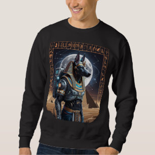 Cyber Anubis – Ancient Guardian of the Stars Sweatshirt