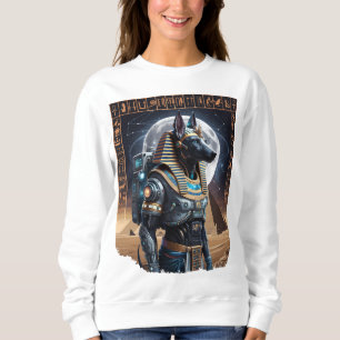 Cyber Anubis – Ancient Guardian of the Stars Sweatshirt