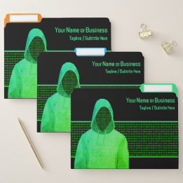 Cyber Awareness / ISM Strategy Plan - Fully Custom File Folder