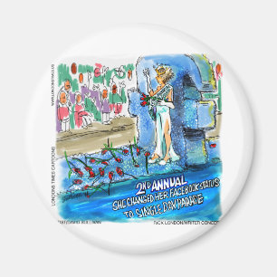Cyber Beauty Queen Funny Gifts Tees Cards Etc Magnet