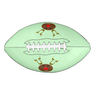 Cyber Christmas Reindeer Football American Football