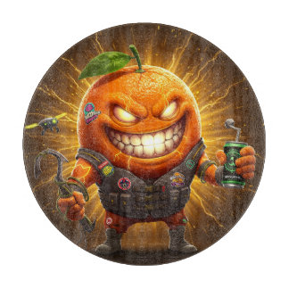 Cyber-Citrus Cutting Board