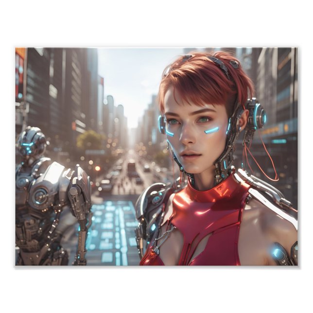 Cyber City Photo Print (Front)