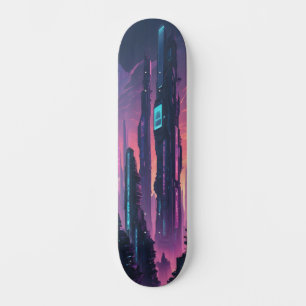 Cyber City Vibes Edition 1 Skateboard