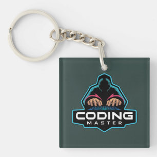 Cyber Coding Guru: Tech Gifts Key Ring