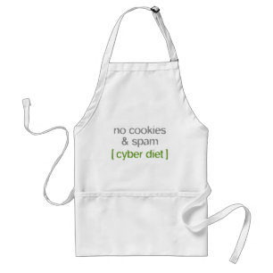 Cyber Diet - No Cookies & Spam Standard Apron