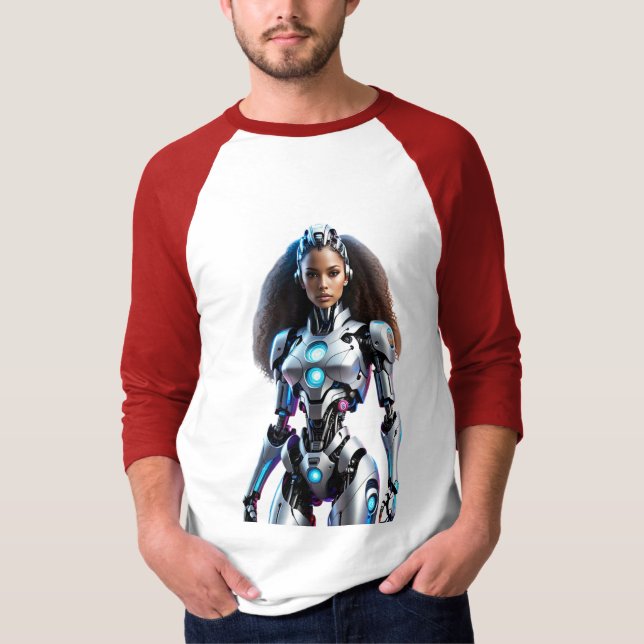 Cyber Diva: The Future Is Female T-Shirt (Front)