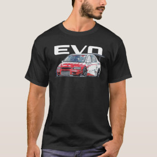 CYBER EVOS 9 WORLD TIMES ATTACK SUN AUTO TOMEI WTA T-Shirt