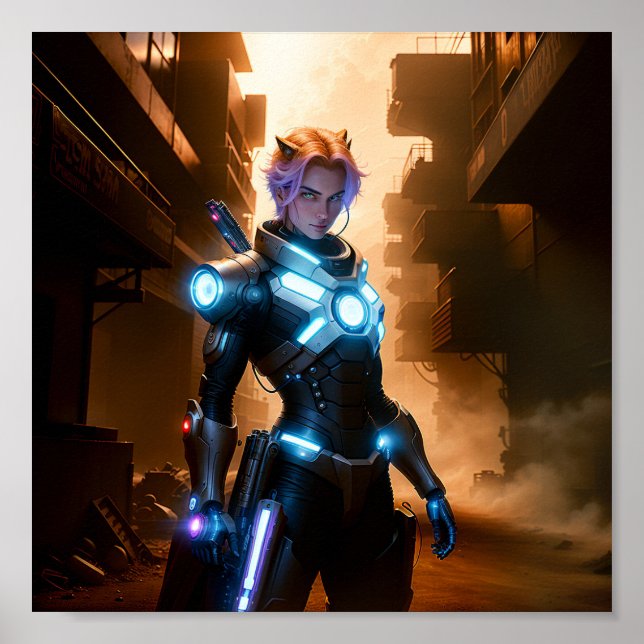 Cyber Fox Poster (Front)