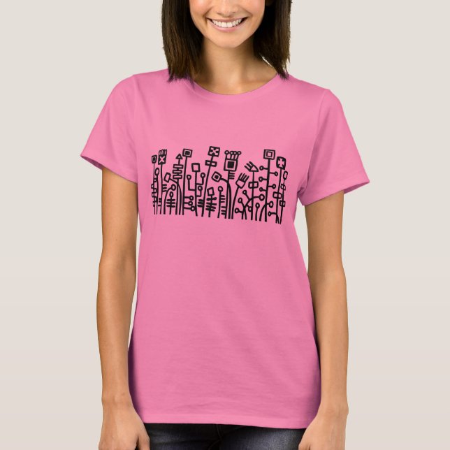 Cyber Garden T-Shirt (Front)