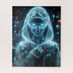 Cyber Ghost Jigsaw Puzzle
