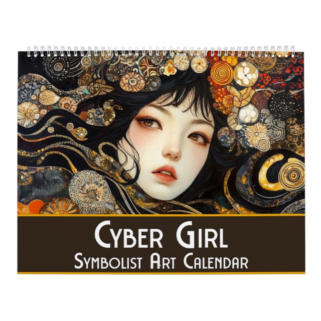 Cyber Girl: Symbolist Art Calendar (Cover)