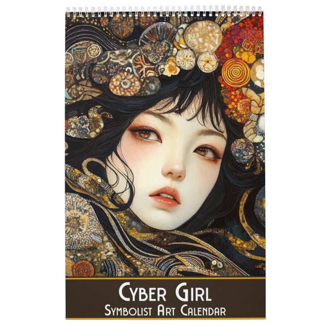 Cyber Girl: Symbolist Art Calendar (Cover)