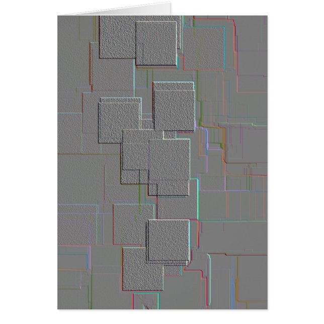 "Cyber Gothic" Geometric Art (Front)