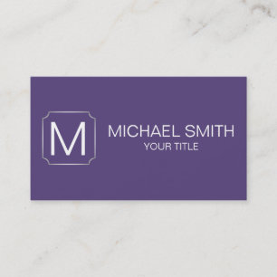 Cyber grape colour background business card
