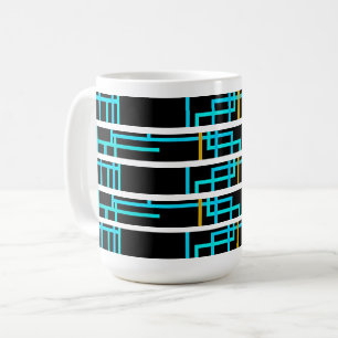 Cyber Grid Coffee Mug