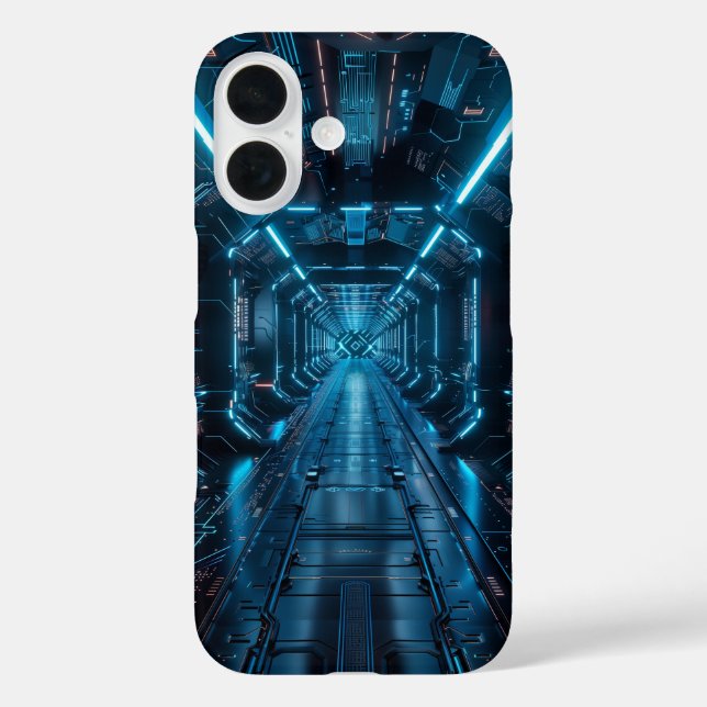 Cyber Grid Nexus Case-Mate iPhone Case (Back)