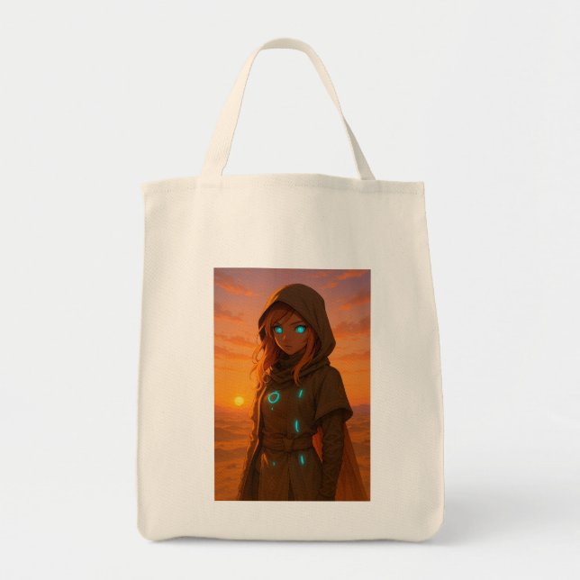Cyber Guardian: Nova Tote Bag (Front)