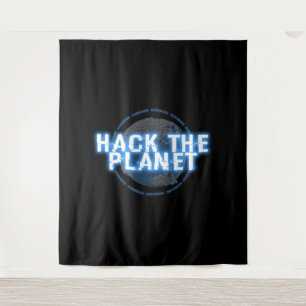 CYBER HACK THE PLANET TAPESTRY