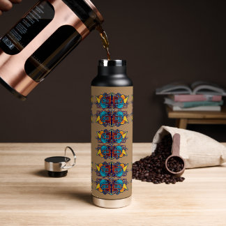 Cyber Heart Water Bottle