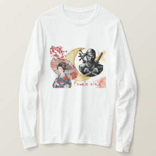 Cyber Kunoichi: Neon Night Shinobi Edition T-Shirt