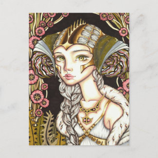 Cyber Lady Postcard