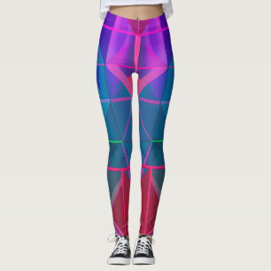 Cyber Lattice: A Spectrum of Light Leggings